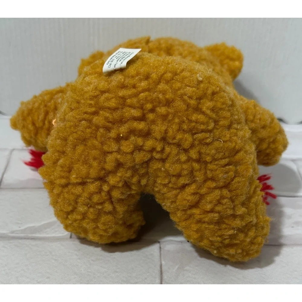 Vintage 1987 Muppet Babies Baby Fozzie Bear Plush Henson‎ Associates Orange 7